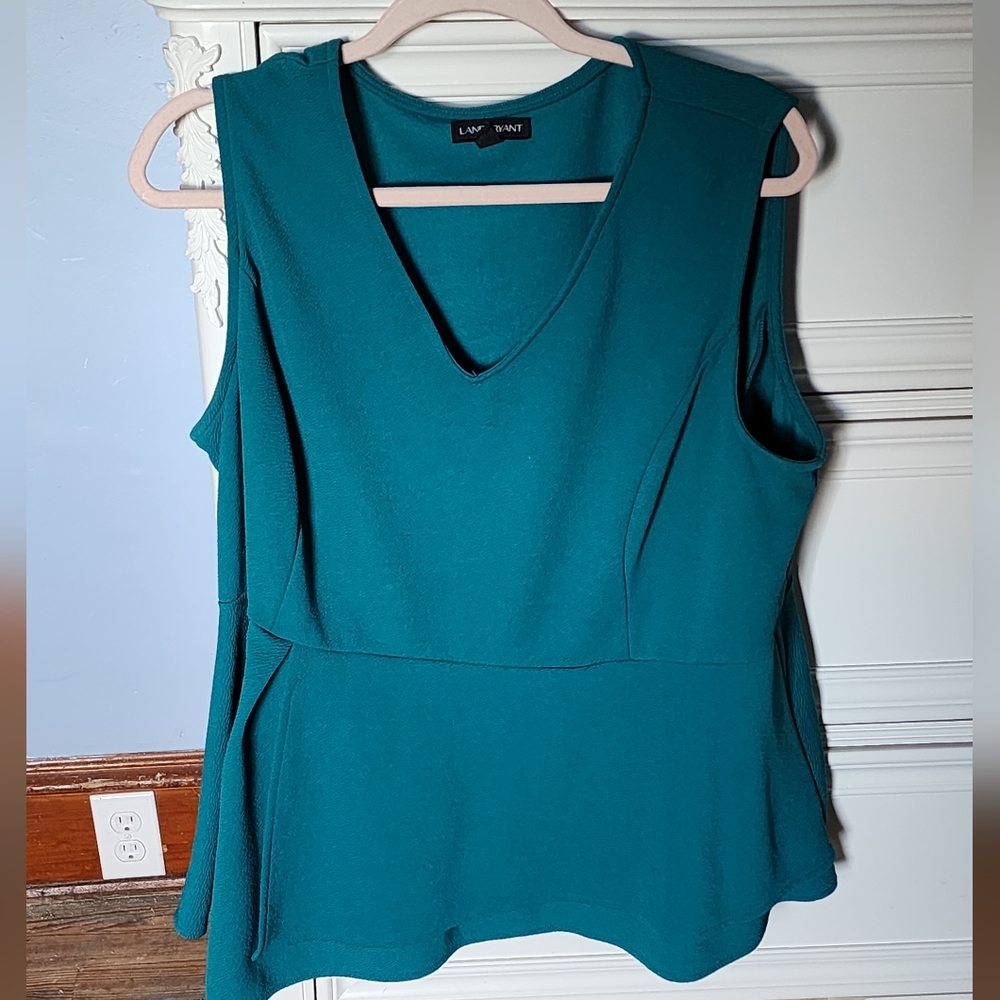 Lane Bryant Peplum Top